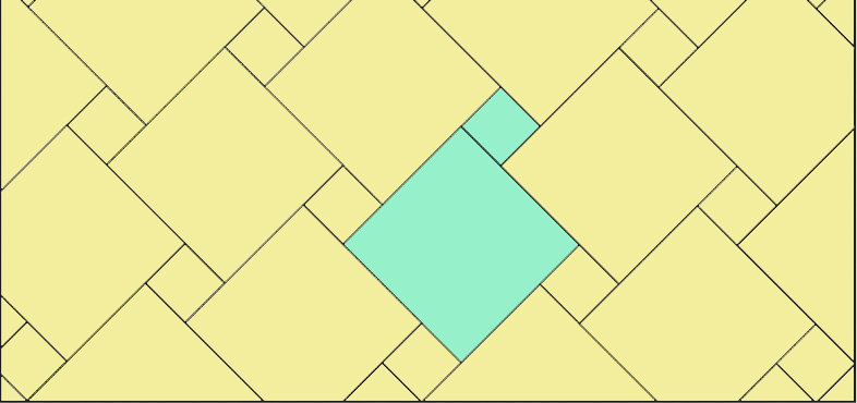 Tiling Pattern Large & Small Squares