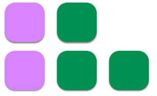 Array for two plus three